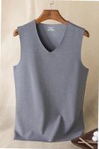 Ultra-thin middle school student vest mens sleeveless teen De Velvet Jin close-fitting plus size inner ride hurdler sports light and thin
