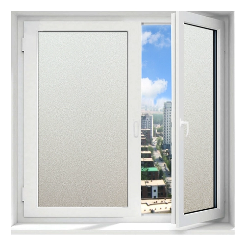 Прозрачная матовая стеклянная самоклеющаяся оконная наклейка