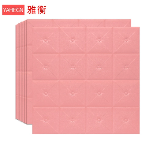 Самоклеющиеся обои, трехмерная настенная лента на стену для кровати, 3D, защита от столкновений