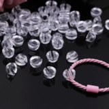 Прозрачная резинка, аксессуар для волос ручной работы, 10 шт, DIY