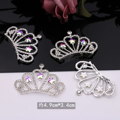 Металлический наряд маленькой принцессы ручной работы, аксессуар для волос, ободок, аксессуары