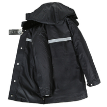 Waterproof security coat mens winter duty military cotton coat thickened multi-functional cold-proof work clothes winter double-layer cotton coat