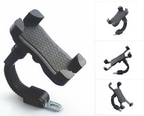 Bicycle mobile phone bracket motorcycle universal navigator bracket takeaway electric car charging mobile phone holder