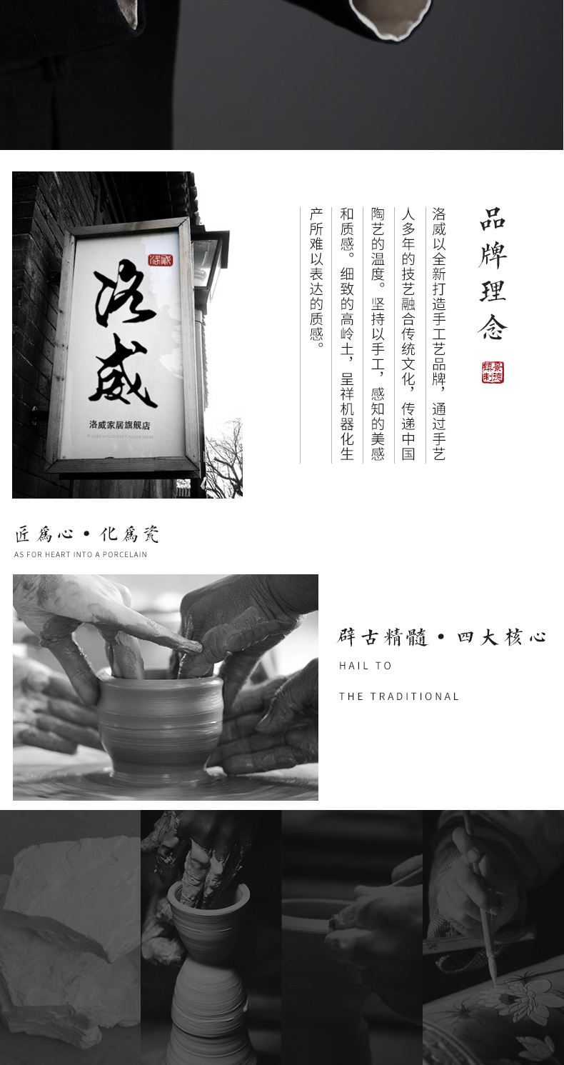 Wash bath, your up large tea tea with jingdezhen ceramic tea set household elder brother up with parts water jar writing brush washer