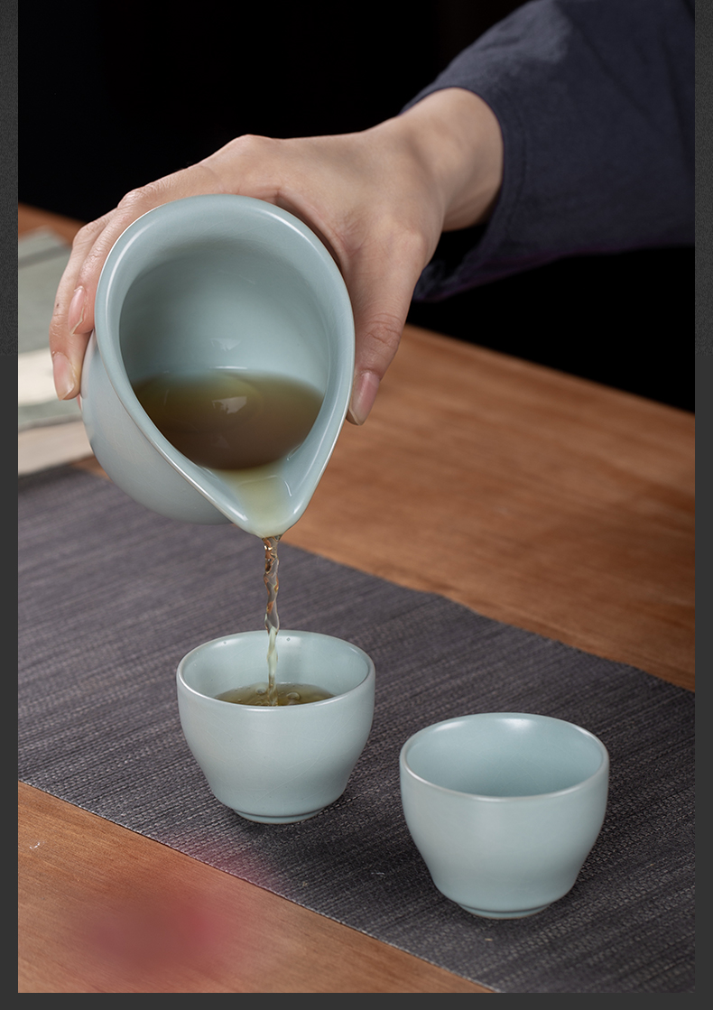 And your up sample tea cup archaize ceramic cups kung fu tea set personal single CPU slicing can raise the use master CPU