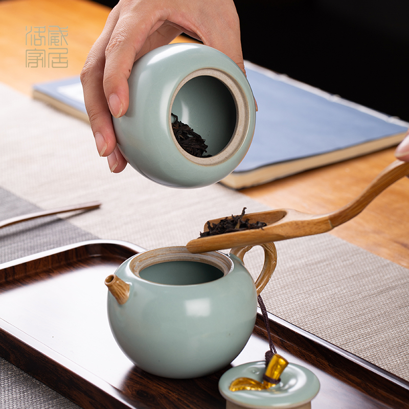 Travel tea set suit small sets of portable is suing accompanying your up jingdezhen ceramics a pot of four cups of kung fu tea set