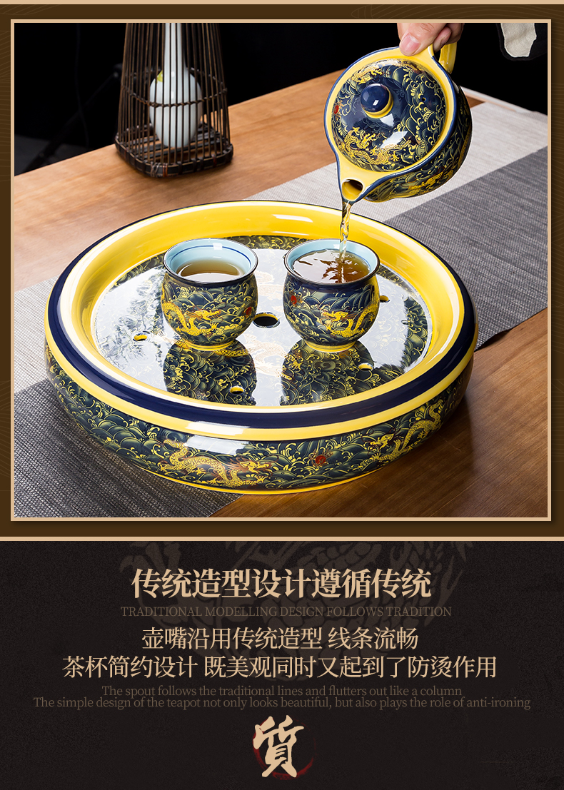 Blower, cup double iron fitting a single cup of household water proof kung fu tea tea jingdezhen ceramic cup