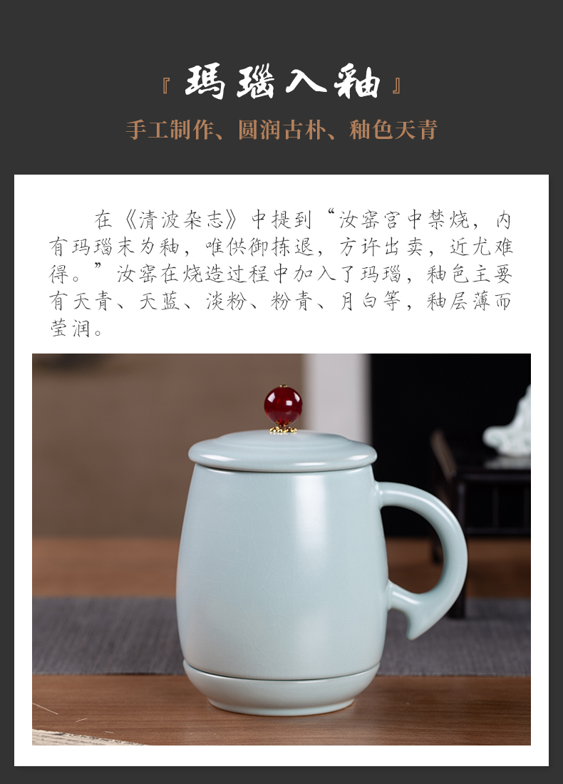 , open the slice your up office glass ceramic tea set for its ehrs home office a single large capacity filter tea cup