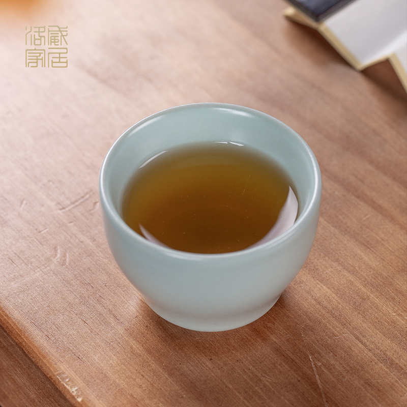 And your up sample tea cup archaize ceramic cups kung fu tea set personal single CPU slicing can raise the use master CPU