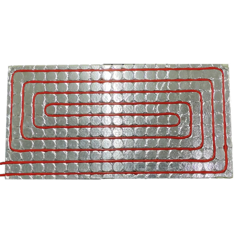 Capillary floor heating module dry module backfill-free water floor heating thin installation extruded board template