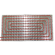 Capillary floor heating module dry module backfill-free water floor heating thin installation extruded board template
