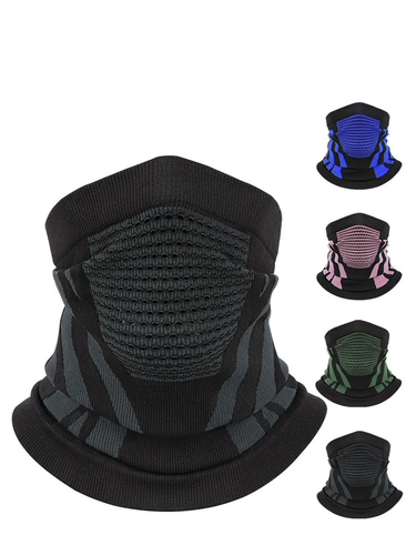 Велосипед, демисезонная дорожная маска для лица подходит для мужчин и женщин, удерживающий тепло альпинистский шарф, лыжный дышащий шарф-платок