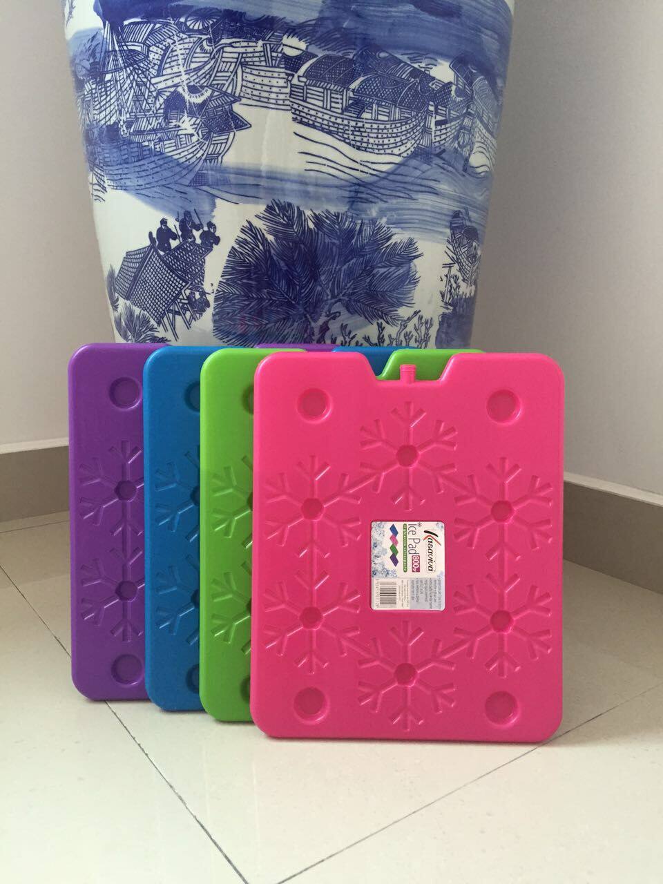 National 1200 ML color ice box Blue ice ice sheet Pet cooling pack partner Auda