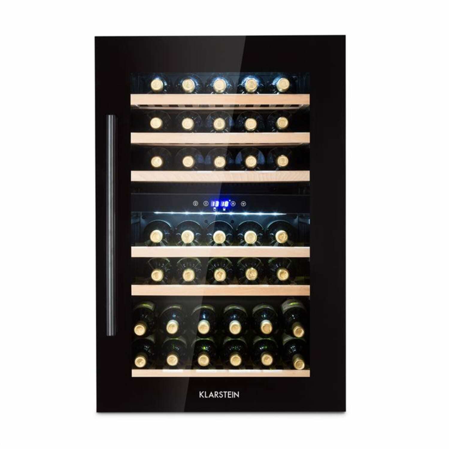 Imported from Germany Klarstein Vinsider high-end embedded small constant temperature household wine cabinet 41 bottles