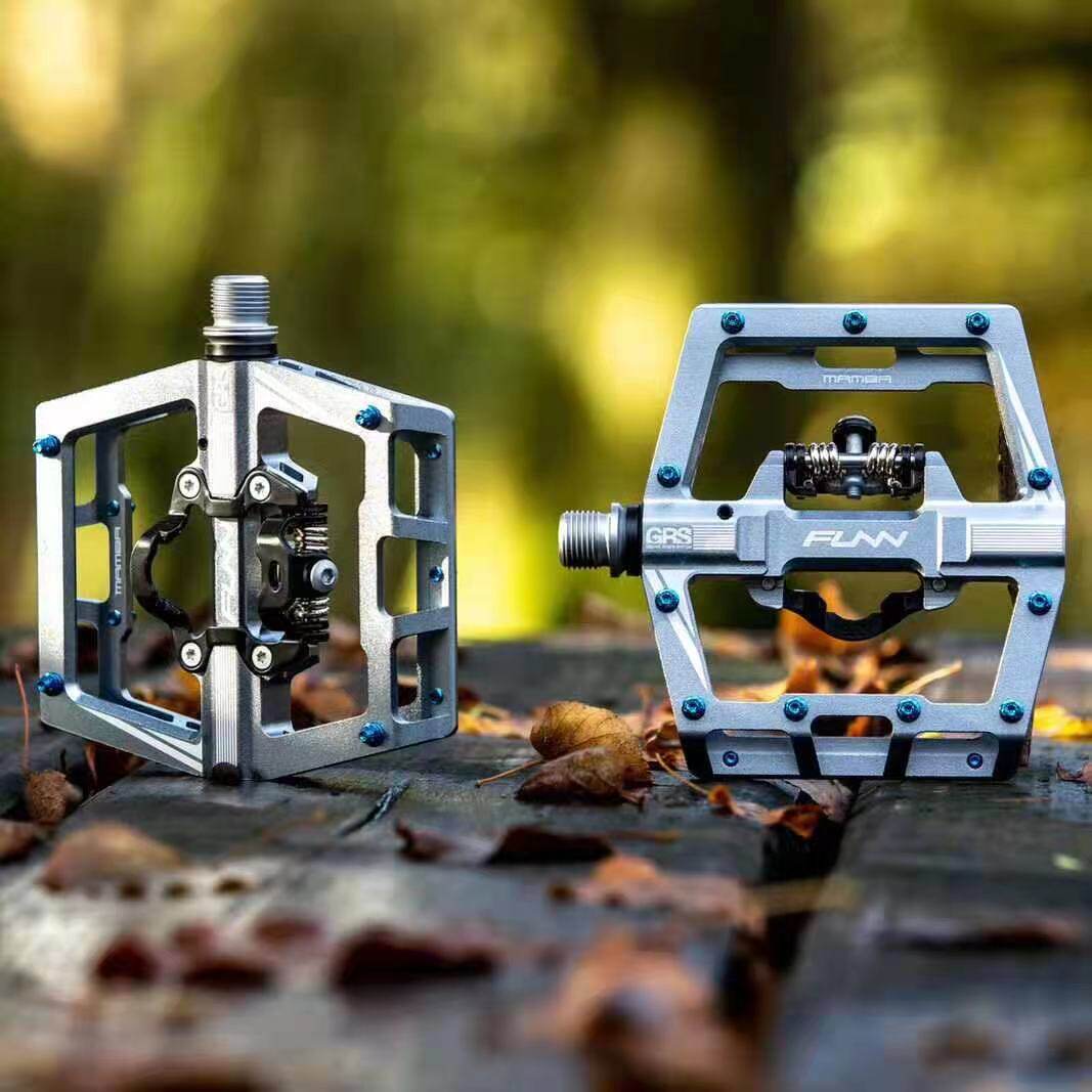 FUNN MAMBA Single - sided SPD imported bicycle mountain and foot - locked foot on AMDH road