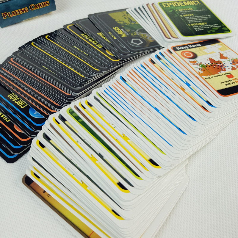 Купить Карточки для настольных игр Таблица чумы кризис неизбежен ...