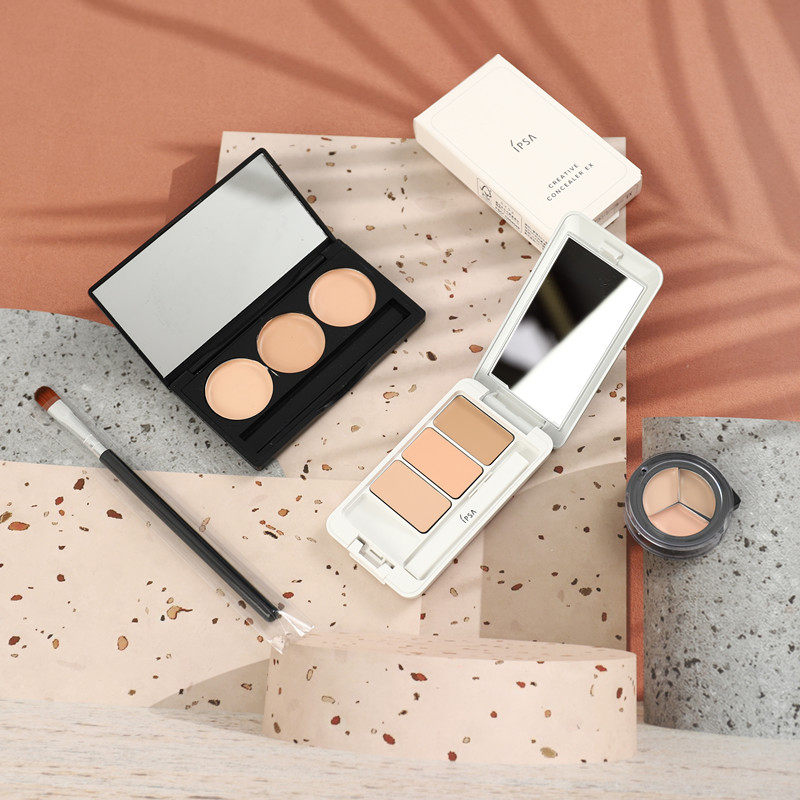 Japan Ipsa Yin Vasha Pure Beauty Flawless Adorable Color Flawless Cream Experience Dress Trial Bag Delivery Brush