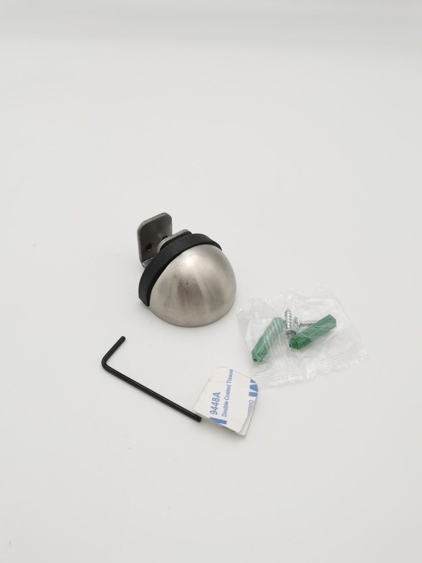 Glass door suction anti-collision door block glass partition door collision-free punching office strong magnetic suction bathroom door blocking door top