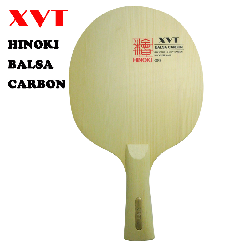 XVT Balsa Carbon ultralight Bascha wood carbon fiber ping-pong racket base plate long gum base plate-Taobao