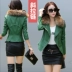 Đặc biệt hàng ngày Hained mùa thu và mùa đông phụ nữ mới cộng với cotton ngắn da phiên bản Hàn Quốc của thời trang mỏng bện áo khoác lông cổ áo