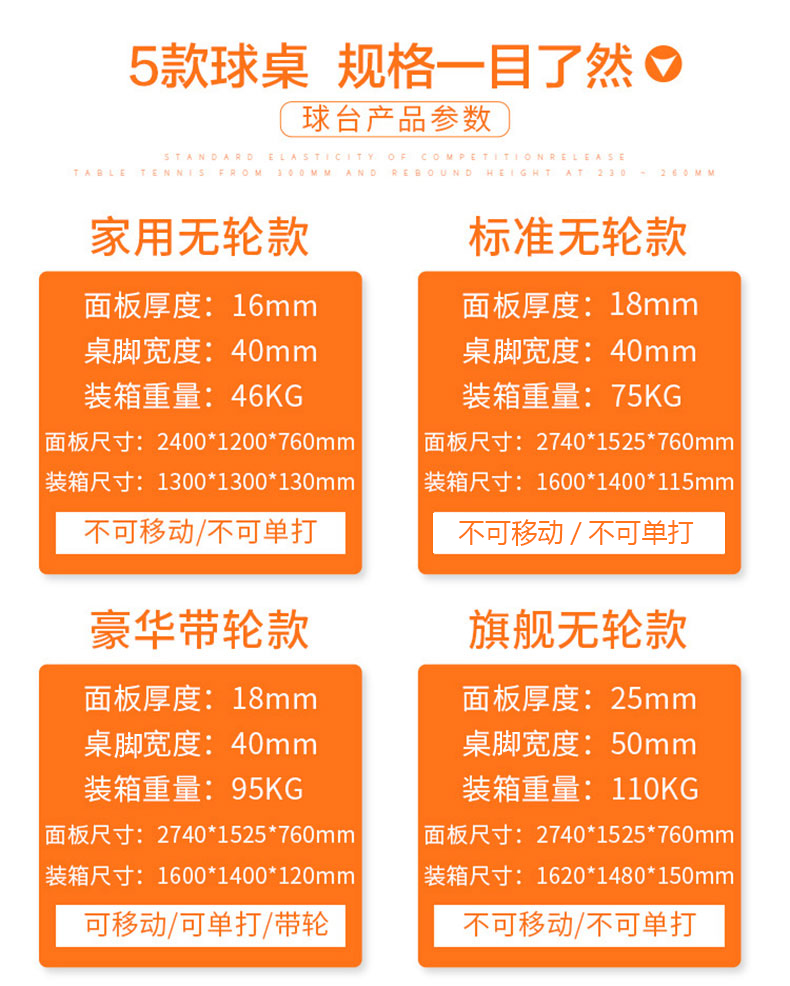 Table tennis bảng home table tennis bảng có thể gập lại tiêu chuẩn trong nhà Felton di chuyển trường hợp nhà giao hàng bàn bóng bàn mini giá rẻ
