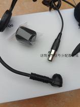 (Special for performances) Black three-pin four-pin XLR head-worn wireless microphone head-worn microphone WH30TQG four