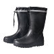 Rain boots men's mid-calf rain boots lightweight plus velvet water boots outdoor non-slip Japanese water shoes soft rubber boots winter overshoes