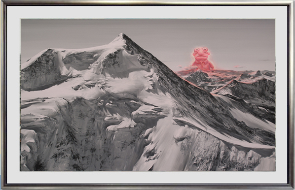 Pink Cloud Retro Photo Surreal Painting Simulation Photography PacoPomet Theme Entertainment Game Soft Decoration