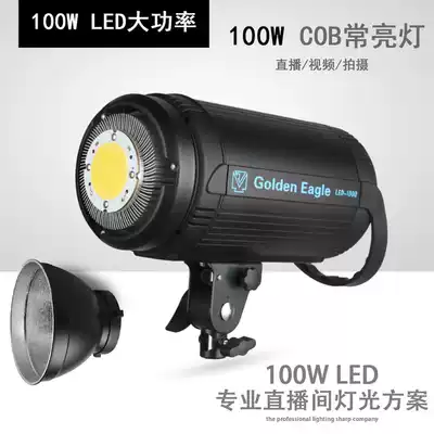 Golden Eagle LED100W live fill light Photography light Soft light clothing film photo fill light Constant bright solar light
