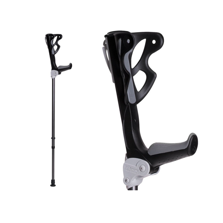 French Imported Shock-Absorbing Elbow Crutches, Aluminum Alloy Forearm Crutches, Fdi Hiking Arm Crutches, Professional Mountaineering