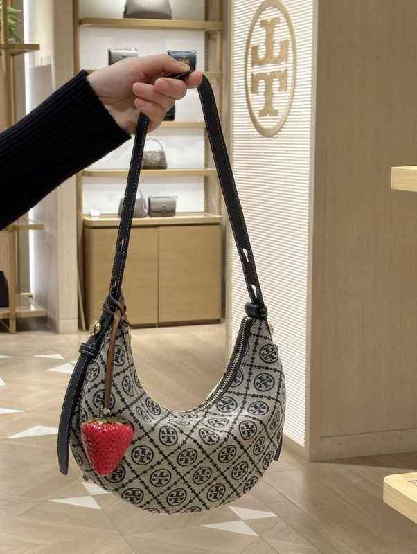 Tory Burch Romy Exclusive Series Shoulder and Crossbody Handbag, Non-Returnable and Non-Exchangeable Yun Tory Burch Romy Exclusive Series Shoulder and Crossbody Handbag, Non-Returnable and Non-Exchangeable Yun