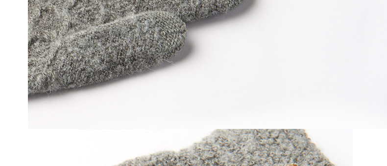 Gants pour homme REALBY    en de laine - Ref 2781592 Image 34