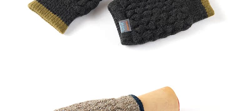 Gants pour homme REALBY    en de laine - Ref 2781392 Image 25