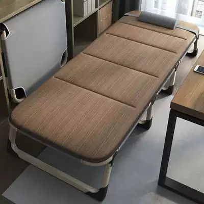 Folding bed single bed home lunch break artifact office lunch bed escort bed simple marching bed portable recliner