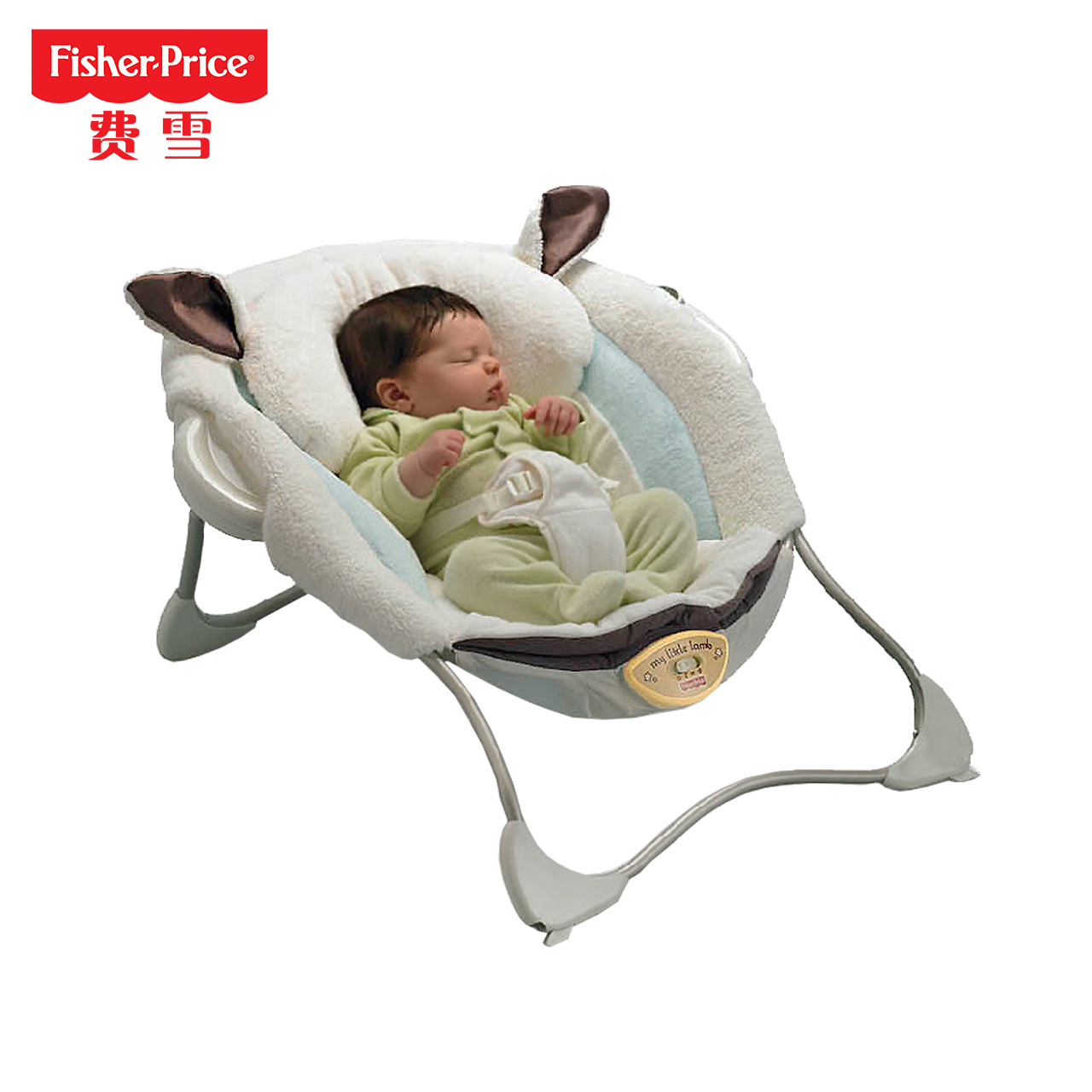 镇店之宝，Fisher Price 费雪 安抚小羊羔电动婴儿椅