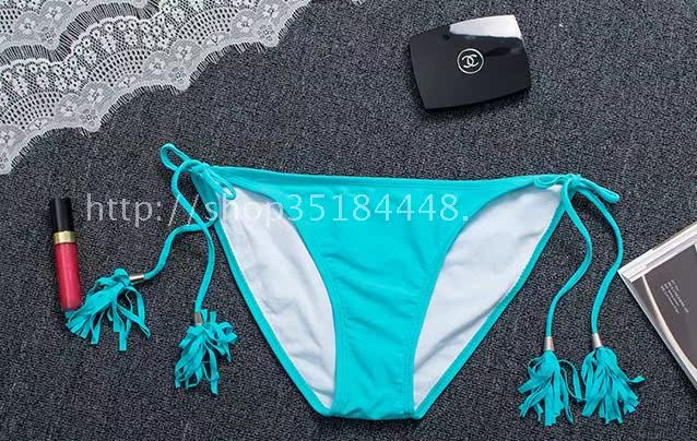 Thương hiệu băng xanh Bikini Treo cổ ống top Thời trang gợi cảm Chất lượng tốt Tấm lót ngực có thể tháo rời bộ bơi dài tay nữ
