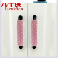 Розовый, в цветочек, 14см, 9см