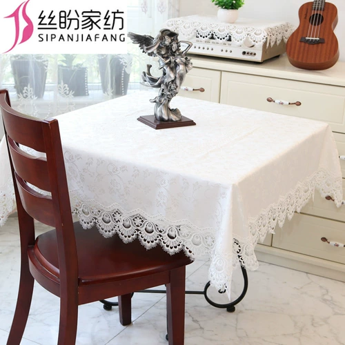 Вышитая квадратная табличная ткань ткань искусство столовая ткань восемь бессмертный столик журнальный столик Маджонг табер