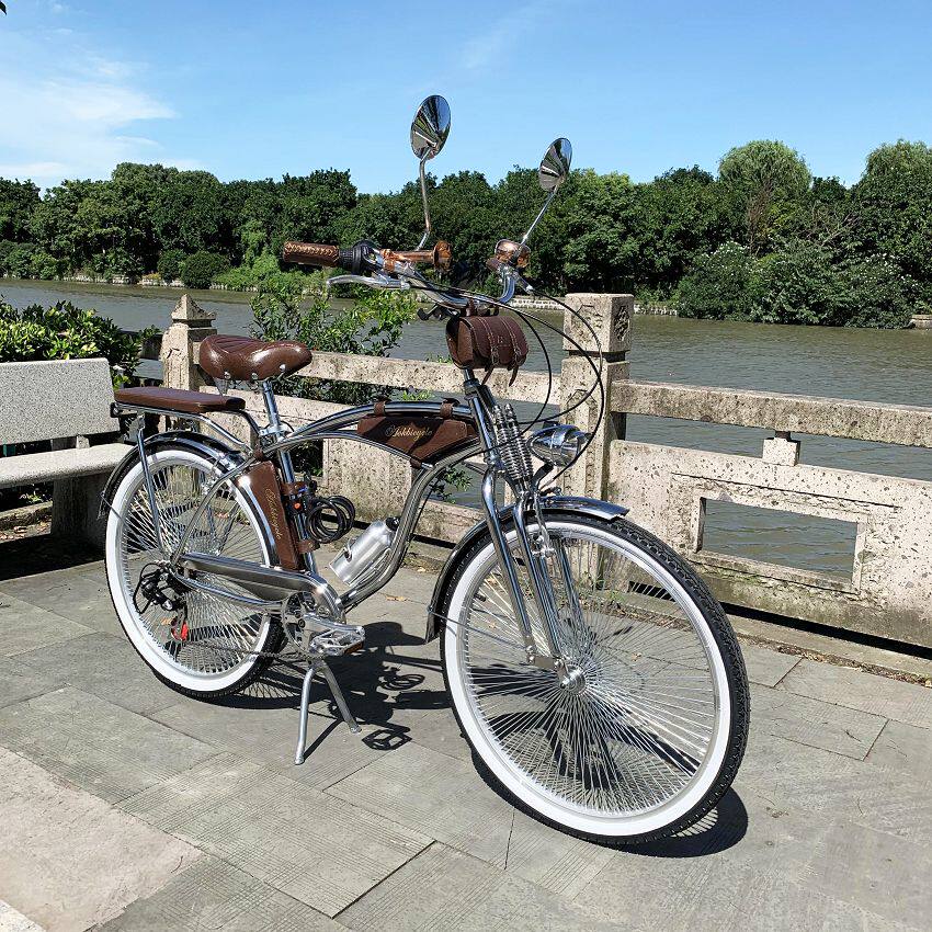 Okay retro bicycle new variable speed 24 -- 26 inches easy ride leisure old Shanghai British city commute