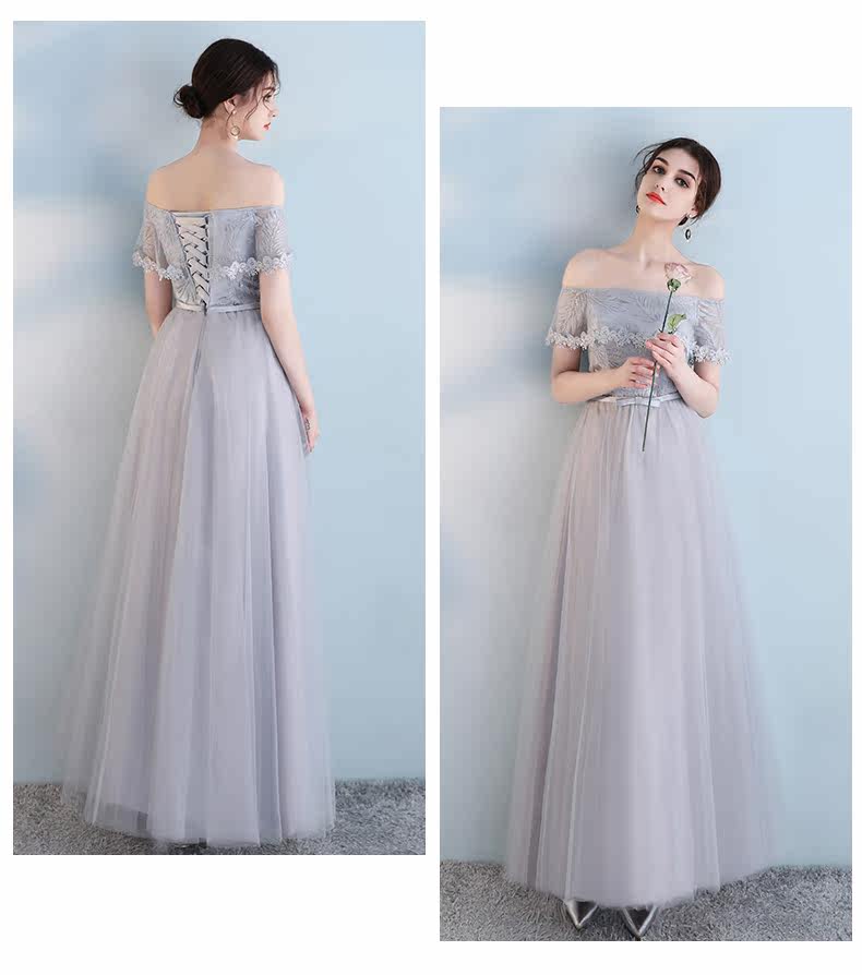 Robe de soirée      manchon de cloche - Ref 3210642 Image 21