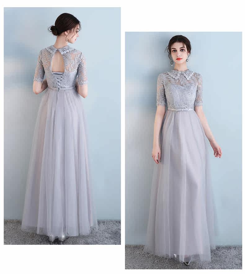 Robe de soirée      manchon de cloche - Ref 3210642 Image 14