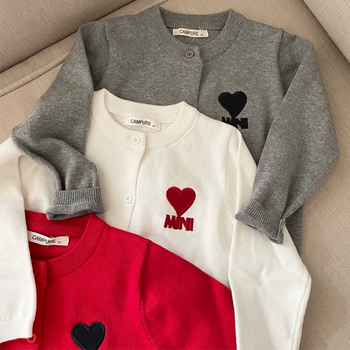 Осенний тонкий свитер, хлопковая куртка подходит для мужчин и женщин, лонгслив для отдыха, семейный стиль