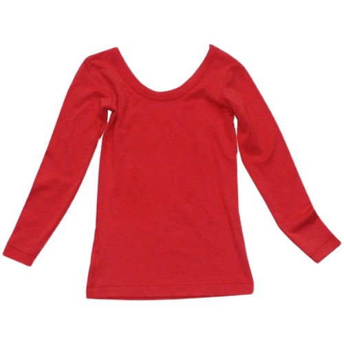 Приятное телу белое детское термобелье, футболка, высокий воротник, в обтяжку