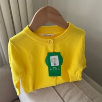 Желтый, хлопковый, эластичный