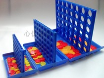 Large medium and small three-dimensional four-game chess four consecutive chess 5 consecutive bingo chess 4 children parent-child interactive puzzle game chess toy board game