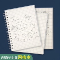 A6 Handledger Pocket Notebook Platform Creative Coil Notebook Transparent PP Cover Mesh