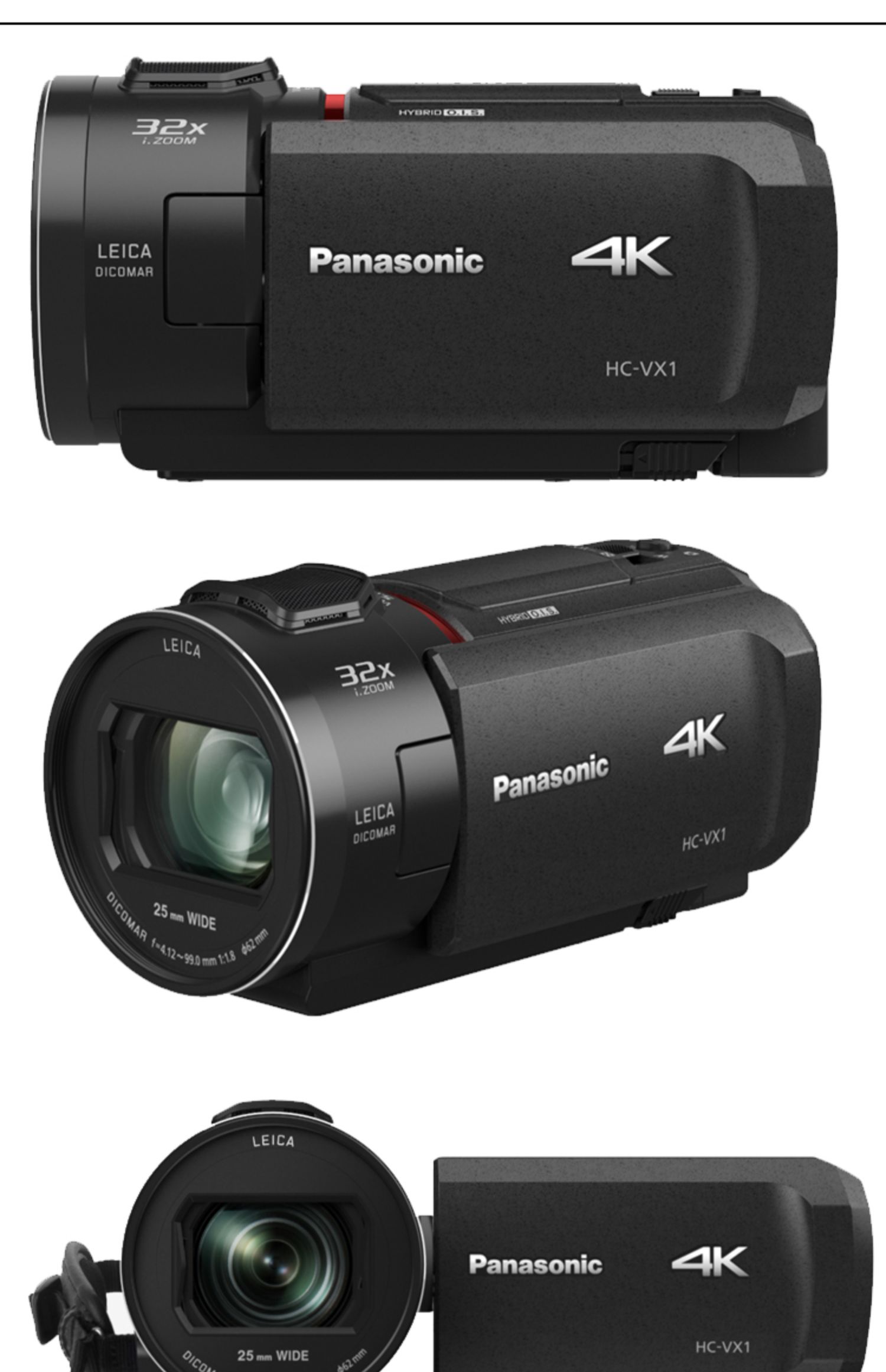 Panasonic / Panasonic HC-VX1GK-K 4K máy quay độ nét cao - Máy quay video kỹ thuật số máy quay video youtube