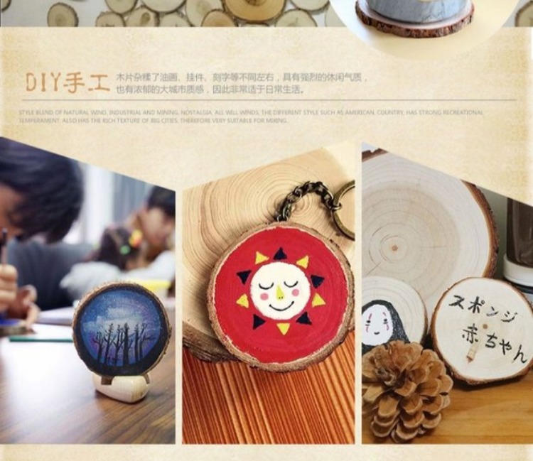 Văn học ins gió đạo cụ hình ảnh chi nhánh gỗ tấm DIY DIY đồ trang trí gỗ phụ kiện nhà trang trí nội thất - Trang trí nội thất các đồ vật để trang trí nhà ở
