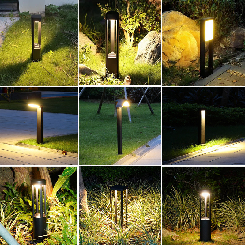 Lawn lights outdoor waterproof grass garden lights villa garden lights community park aisle landscape lights lighting street lights