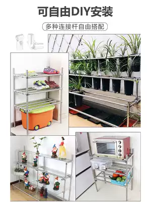 Stainless steel pipe connector drying rack fittings round pipe fixing parts 25 stainless steel shelf joint two-way fasteners